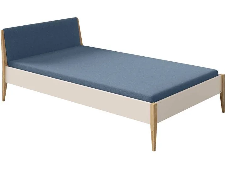 Kinderbett PAIDI STIENE in verschiedenen Größen und Farben , blau (cashmere, beige, tintenblau), B:147cm H:80cm L:214cm, Betten, Kinderbett, Jugendbett mit Massivholz, pflegeleicht, langlebig, Jugendliege fra Paidi – produktbillede