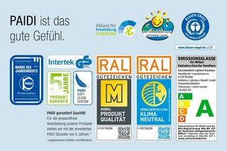Kinderregal LOTTE & FYNN Steiff by PAIDI, 5 offene Fächer, Standregal, mit Eiche Massivholz, stabiles und langlebiges Regal från Paidi i Vit – produktbild 3 av 3