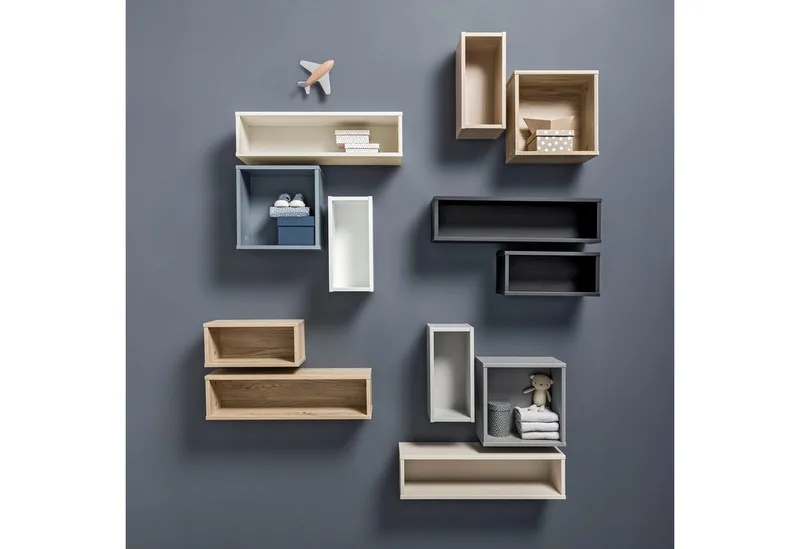 Wandregal Wandbox Breit, viele Farbvarianten från Paidi i Beige – produktbild 2 av 5