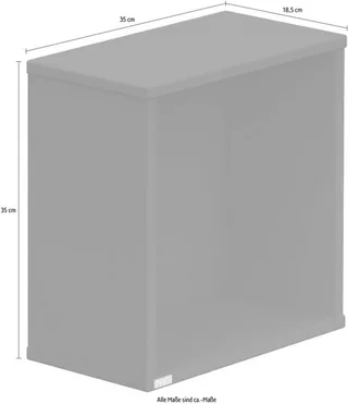 Wandregal Wandbox Q, viele Farbvarianten van Paidi in Beige – productfoto 5 van 5
