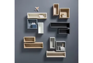 Wandregal Wandbox Q, viele Farbvarianten van Paidi in Beige – productfoto 2 van 5