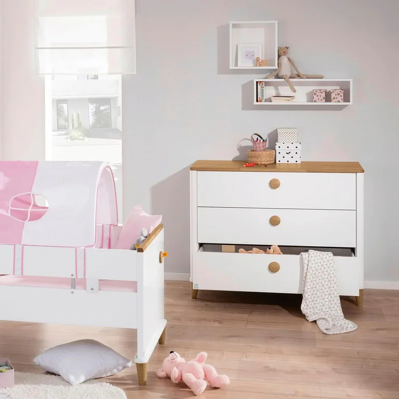 Wickelkommode Lotte & Fynn von Paidi in Weiß, 119 × 93 mm – Produktfoto