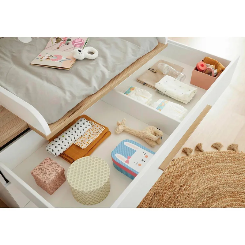 Wickelkommode Yolanda by Paidi in White, Natural, 127 × 91 mm – product photo 2 of 3