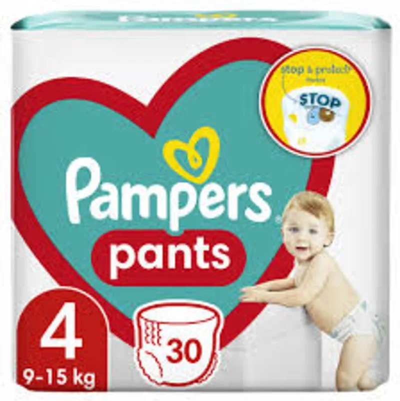 3x Pampers Luierbroekjes 360 Degrees Maat 4 (9 - 15 kg) 30 stuks de Pampers – photo produit