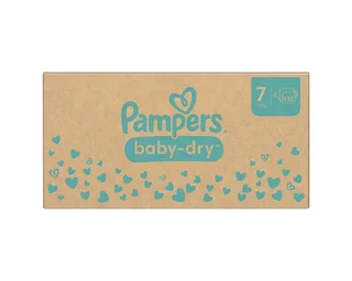 Baby-Dry Maat 7 - 132 Luiers - 15kg+ - Maandbox by Pampers – product photo 2 of 2