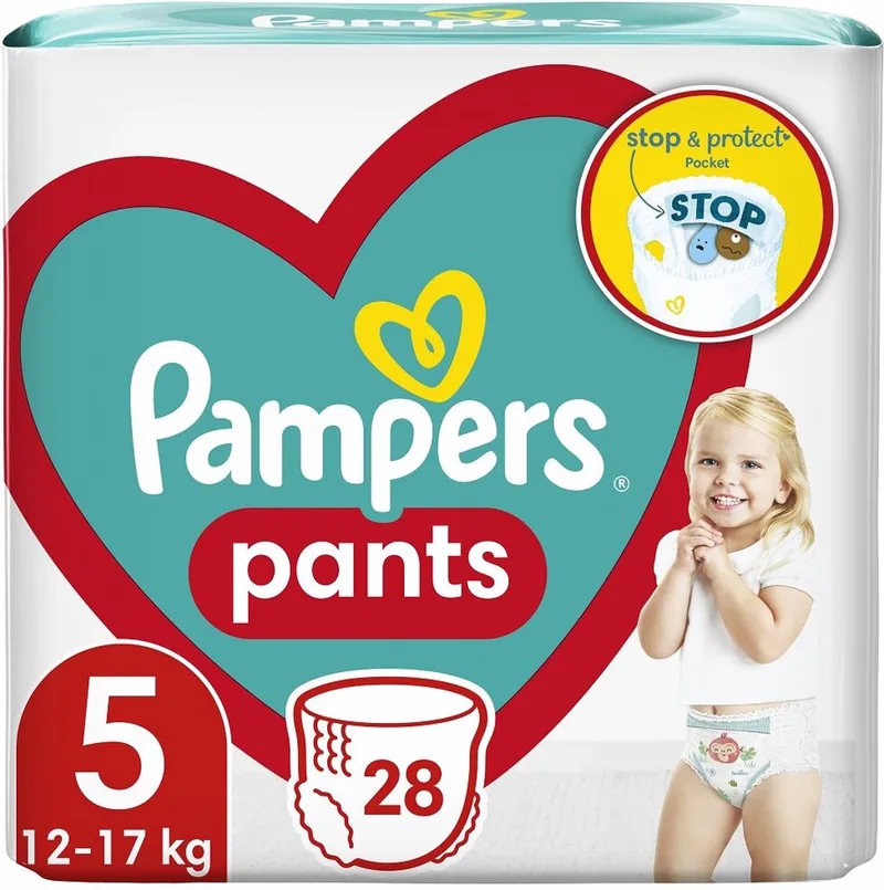 Baby Dry Pants - Luierbroekjes - Maat 5 - 28 Stuks by Pampers – product photo