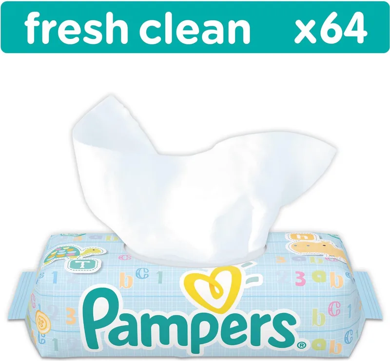 Complete Clean Billendoekjes – 64 Stuks van Pampers – productfoto