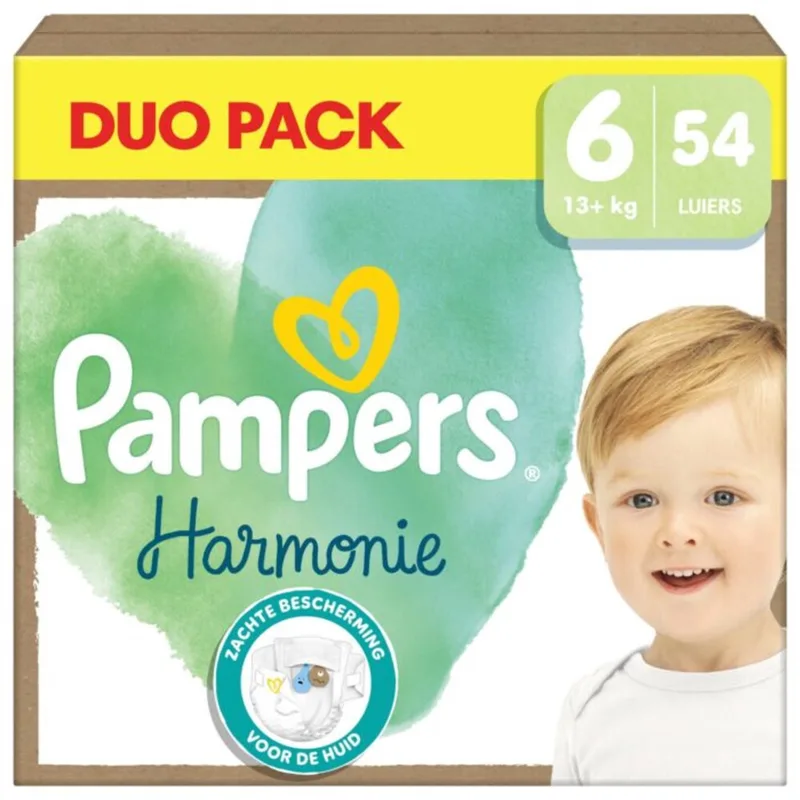 Harmonie Luiers Maat 6 (13+ kg) 54 stuks von Pampers – Produktfoto