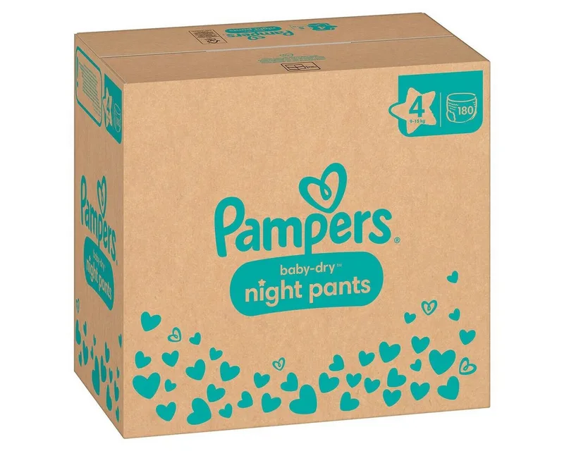 Night Pants Maat 4 Maandbox - 180 luierbroekjes - 9kg-15kg by Pampers – product photo 2 of 3