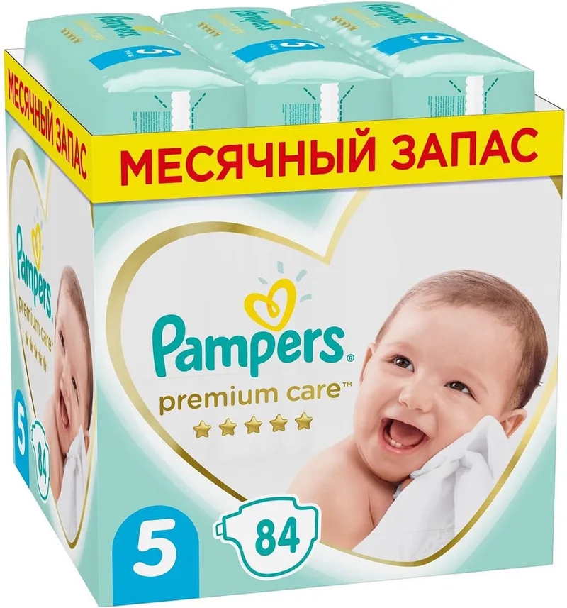 Premium Care Luiers Maat 5 - 84 Luiers de Pampers – photo produit