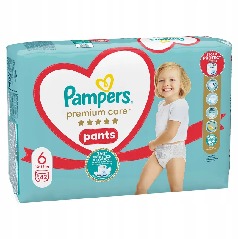Premium Care Pants Maat 6 (13-19 kg) - 42 Stuks by Pampers – product photo