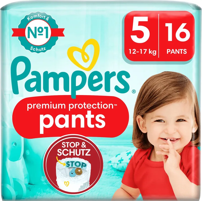 Premium Protection Pants Maat 5 - 16 Luierbroekjes från Pampers – produktbild