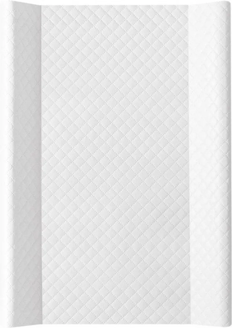 Aankleedkussen - Verschoonkussen - 70x50 cm - Ruitmotief van Petite Amélie in Wit – productfoto