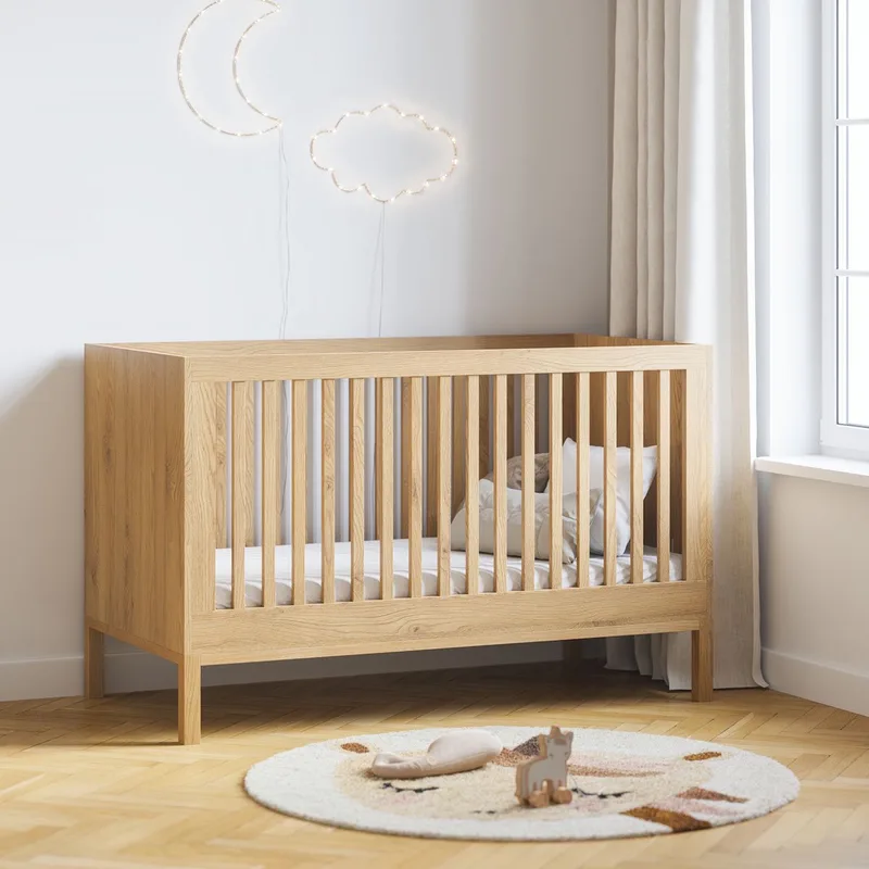 Ledikant «Japandi» | 60 x 120 cm | Naturel från Petite Amélie i Naturel – Japandi – produktbild