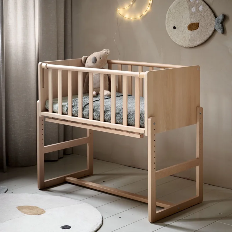 Petite Amélie 2-IN-1 CO SLEEPER / AANSCHUIFBEDJE «NUAGE» by Petite Amélie in Naturel – product photo