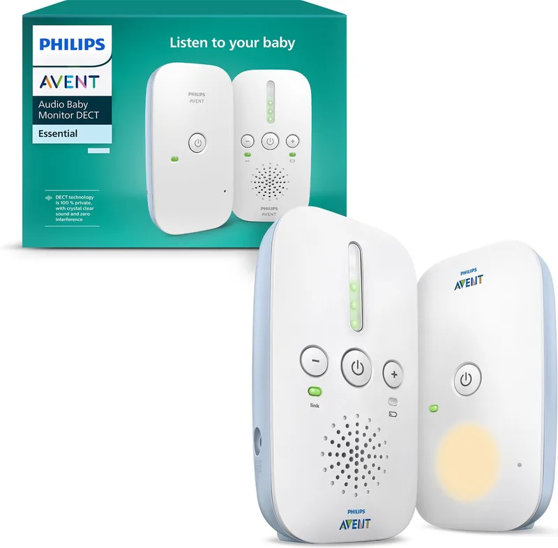 Babyfoon met DECT-verbinding - Audio babyfoon - SCD503/26 by Philips Avent in Wit – product photo