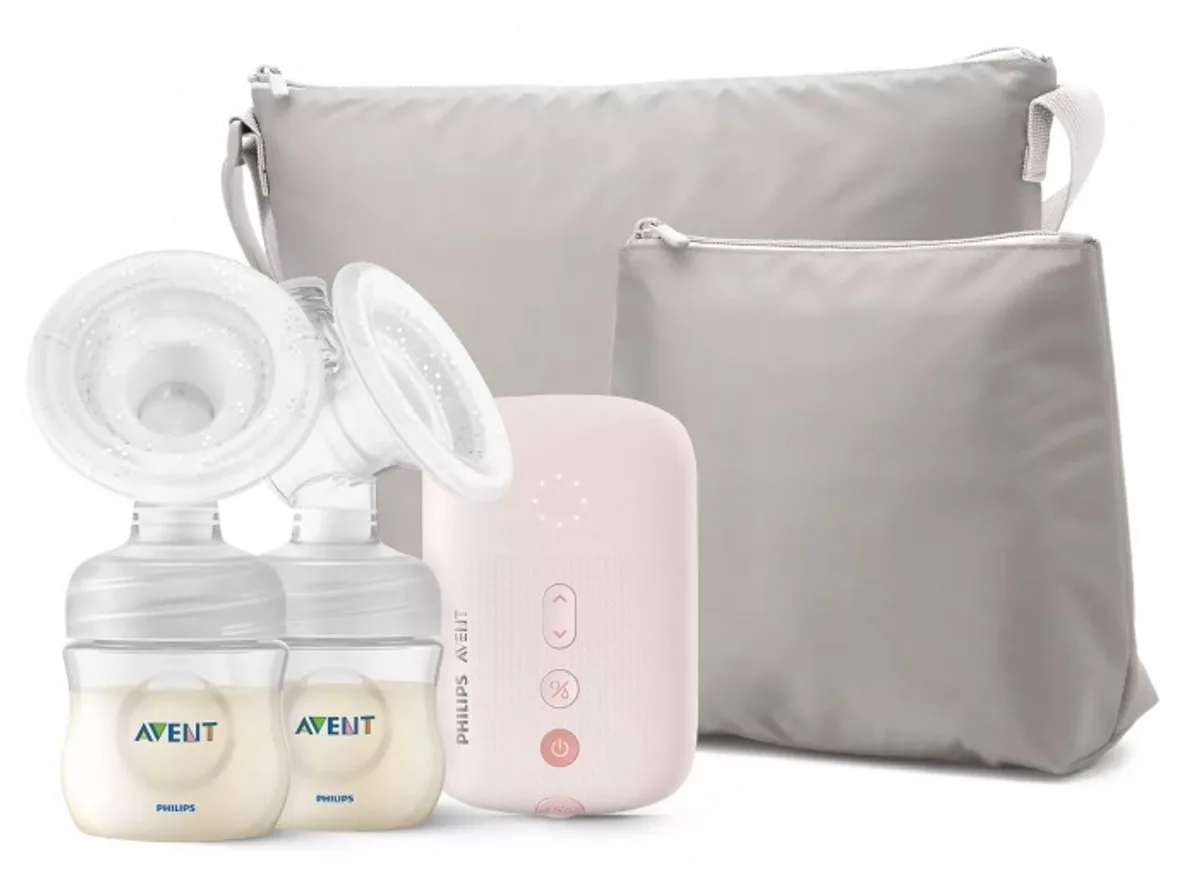 Borstkolf Electrisch Met Tas (1 stuk) fra Philips Avent i Lyserød – produktbillede
