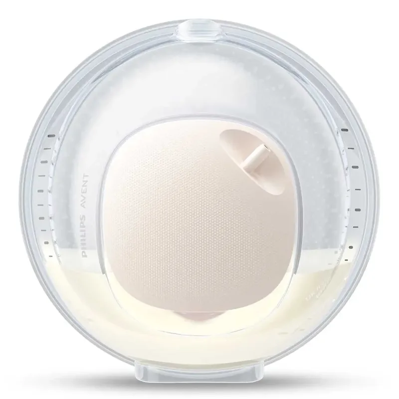 Doppelauffangschale SCF439/01 für Milchpumpe Philips Avent handsfree fra Philips Avent i Gennemsigtig, 12,2 × 17,9 × 12,2 mm – produktbillede 6 af 6