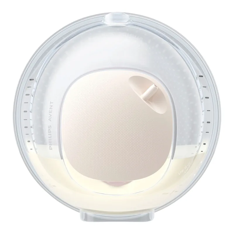 Doppelauffangschale SCF439/01 für Milchpumpe Philips Avent handsfree fra Philips Avent i Gennemsigtig, 12,2 × 17,9 × 12,2 mm – produktbillede 1 af 6