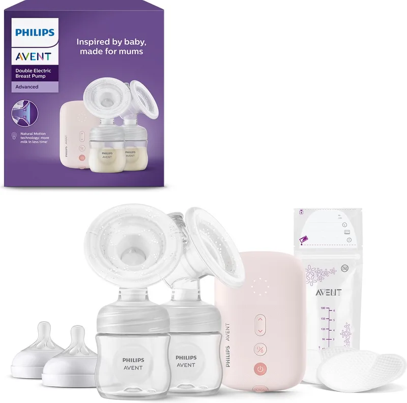 Dubbele Elektrische borstkolf - Draagbaar - Borstkolven - SCF397/31 by Philips Avent in "Roze – product photo