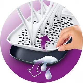 Séchoir à biberons SCF149/00, pour biberons et accessoires de Philips Avent en Blanc – photo produit 2 sur 4