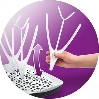 Séchoir à biberons SCF149/00, pour biberons et accessoires de Philips Avent en Blanc – photo produit 3 sur 4
