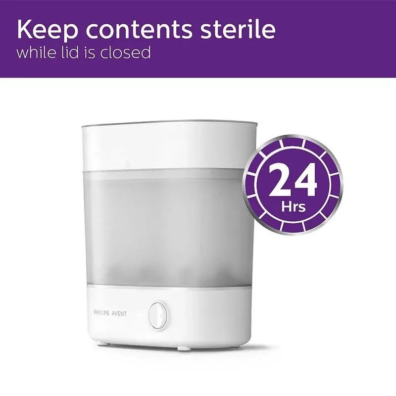 Flessen Sterilisator - 6 Flessen - Snel en effectief reinigen - SCF291/00 by Philips Avent in White – product photo 4 of 6