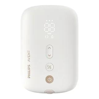 Handsfree Dubbele Elektrische Draagbare Borstkolf - Comfortabele & Krachtige Motor - Ultralichte Transparante Cups - SCF532/11 von Philips Avent in Wit beige – Produktfoto 3 von 3