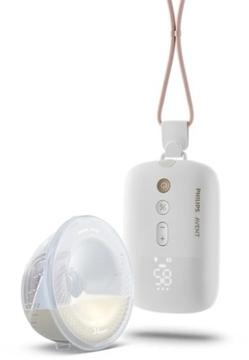 handsfree elektrische borstkolf - Draadloze kolf från Philips Avent i Wit – produktbild