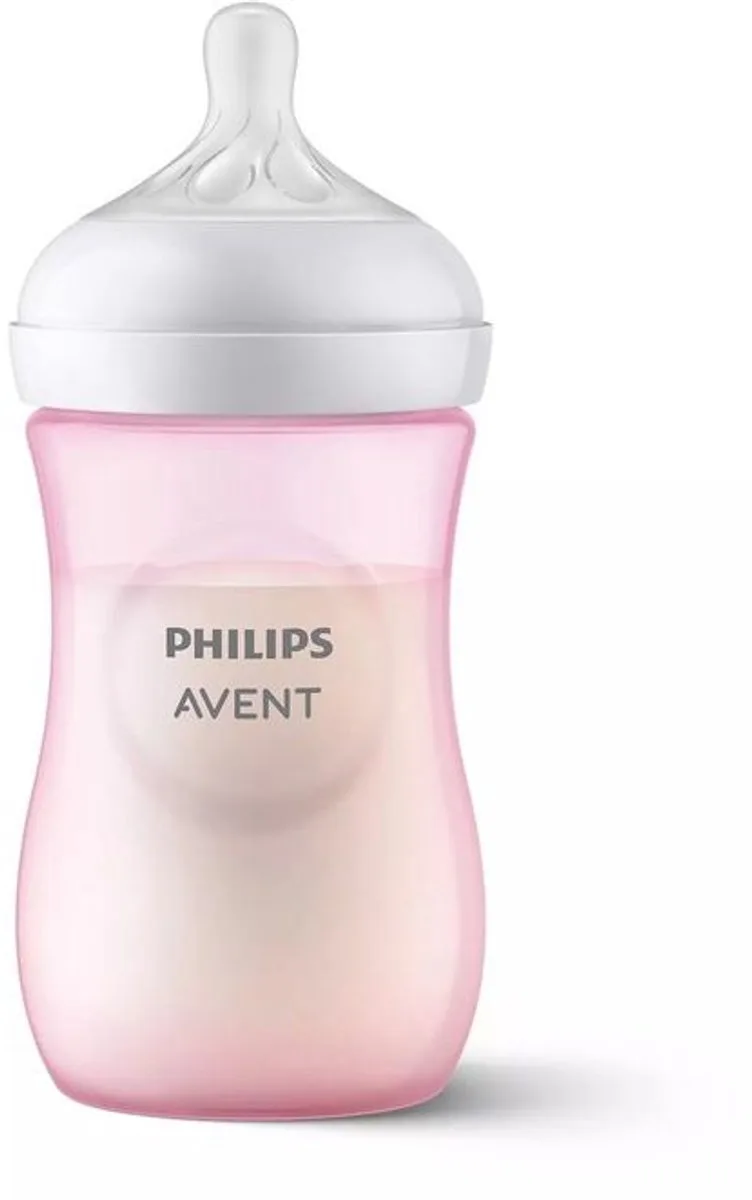 Natural Response babyfles 260ml - Zuigfles by Philips Avent in Roze – product photo
