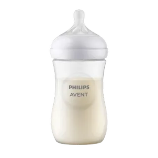 Natural Response Babyfles 330ml – Flow 4- 1 fles - SCY906/01 by Philips Avent in Transparent – product photo 2 of 2