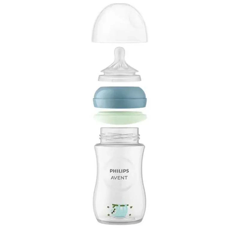 Natural Response Nighttime Set Van 1 Voedingsfles En 1 Fopspeen van Philips Avent – productfoto 4 van 6