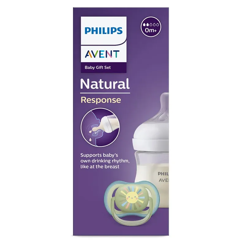 Natural Response Set Van 1 Voedingsfles En 1 Fopspeen 125ml van Philips Avent – productfoto 2 van 3