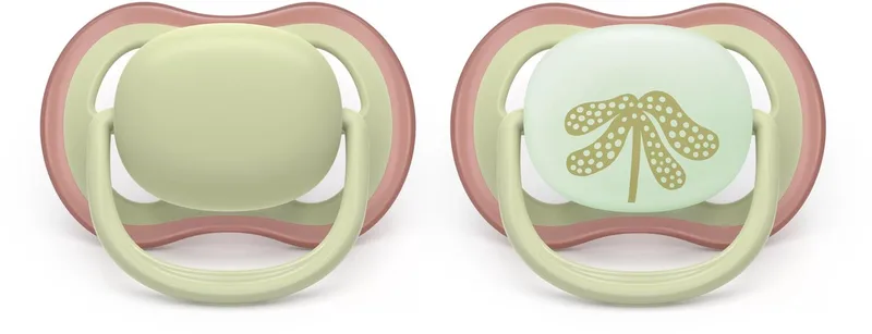 Pacifier Ultra Air-fopspeen voor dag en nacht by Philips Avent in Green – product photo