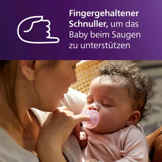 Philips Avent fopspeen Soothie 0-6M, 2-pack van Philips Avent in Roze, 5 × 10,8 × 12,6 mm – productfoto 2 van 2