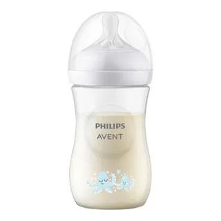 Philips Avent 4-tlg. Babyflaschen-Set, Natural Response, ab Geburt de Philips Avent en Transparent, 20,8 mm – photo produit 1 sur 6