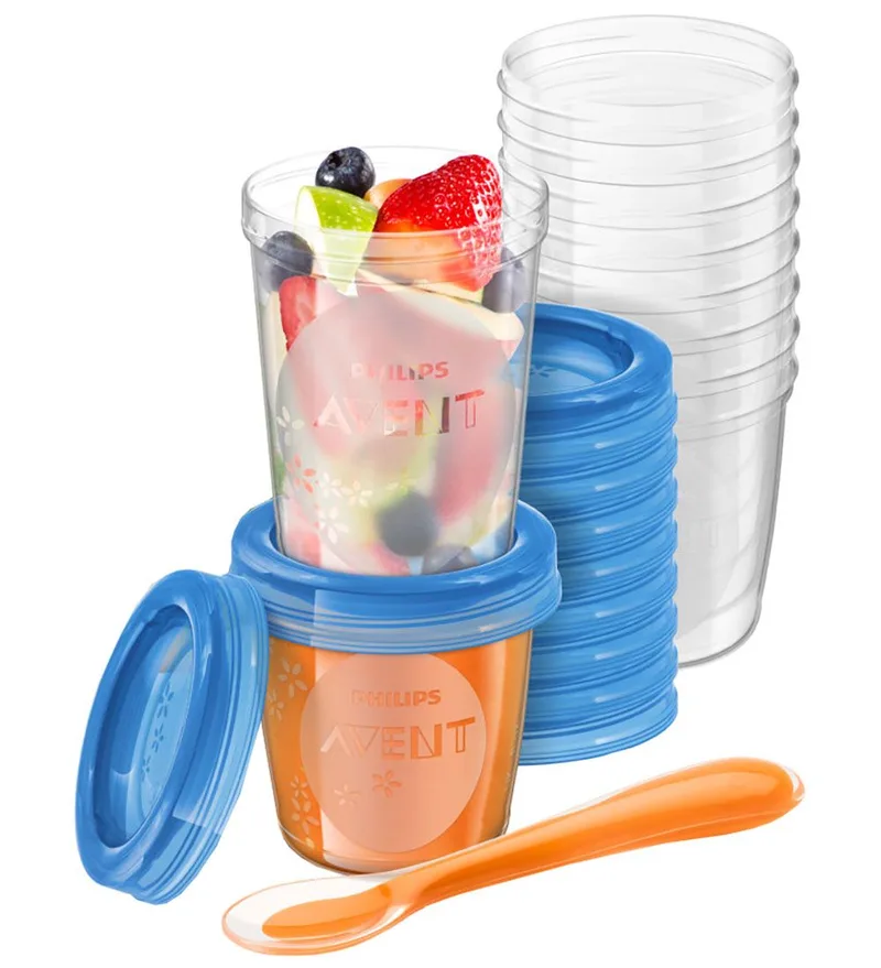 Philips Avent-bekers voor voedselopslag van Philips Avent – productfoto 1 van 2