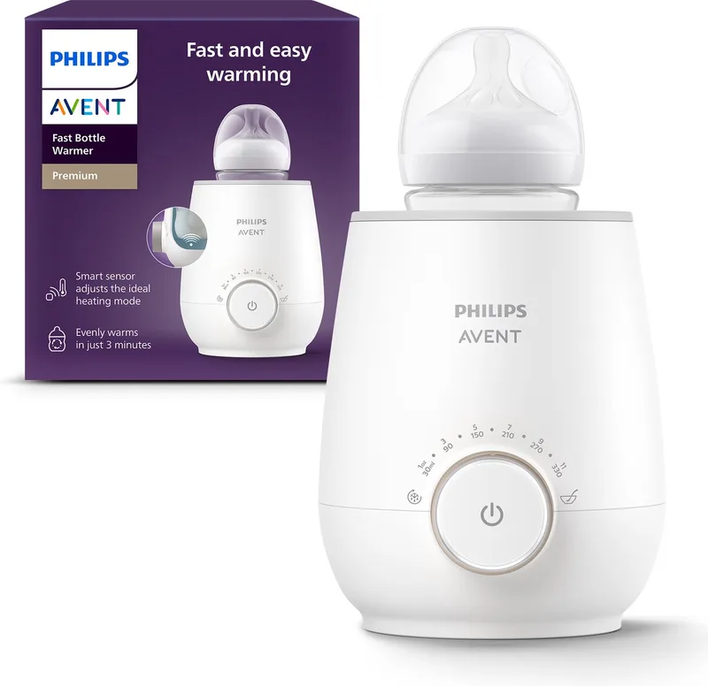 Premium Elektrische Flessenwarmer – Babyvoeding - SCF358/00 by Philips Avent in Wit – product photo