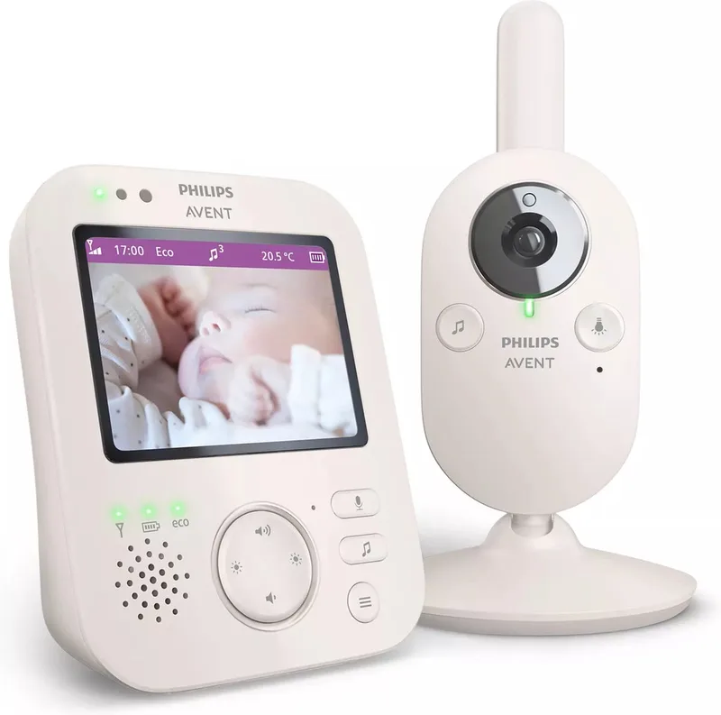 SCD891/26 beeldbabyfoon - babyfoon met camera de Philips Avent en Wit – photo produit