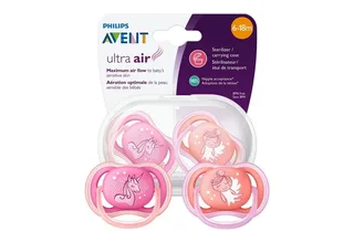 Schnuller Philips Avent Ultra Air Schnuller (Modell SCF345/22), Kiefergerecht mit extragroßen Löchern & 6-18Monate by Philips Avent – product photo 1 of 4