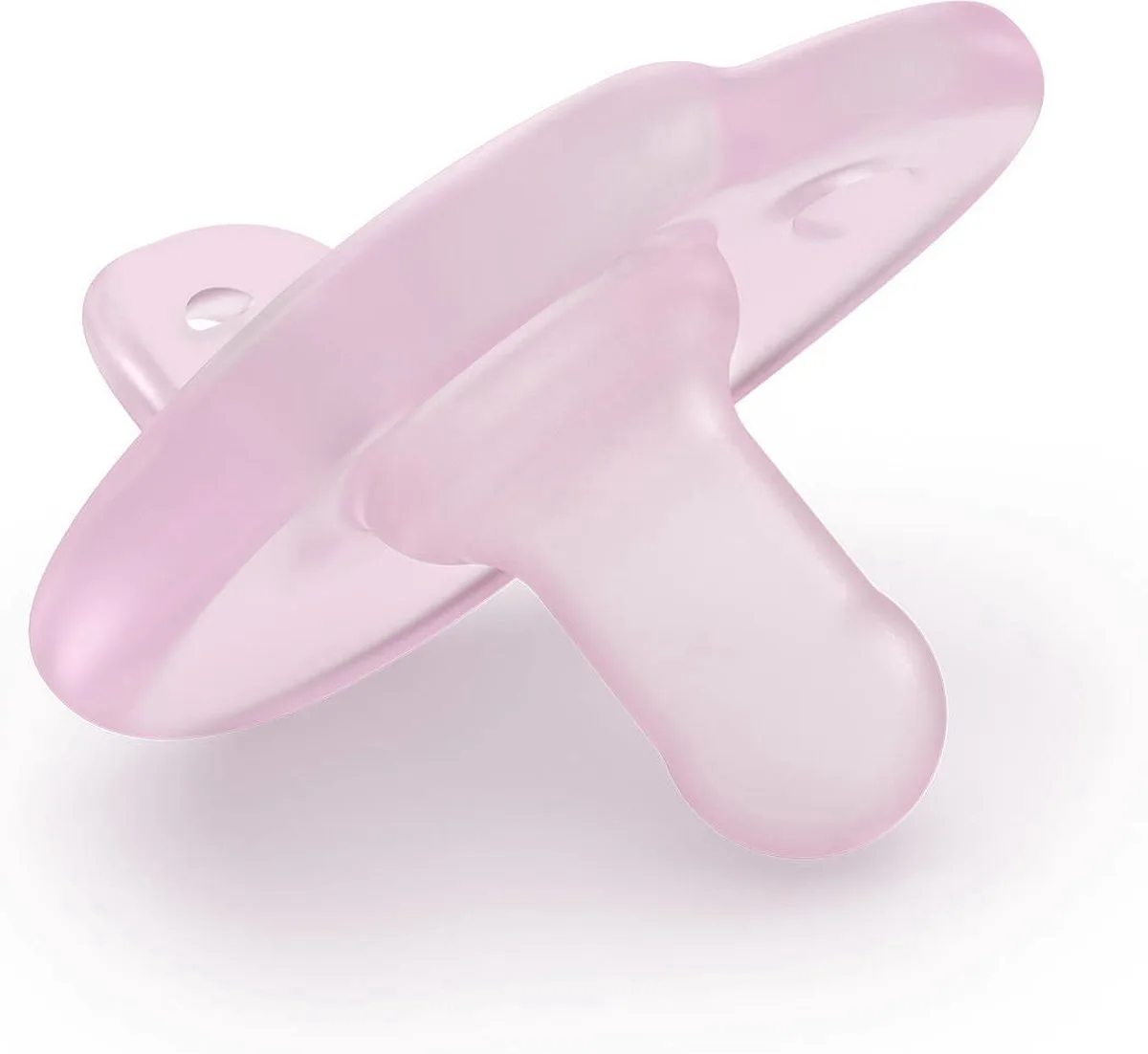 Soothie Fopspeen - 0 tot 6 Maanden - 2 Speentjes - Roze/Donkerroze de Philips Avent en Roze en donkerroze – photo produit
