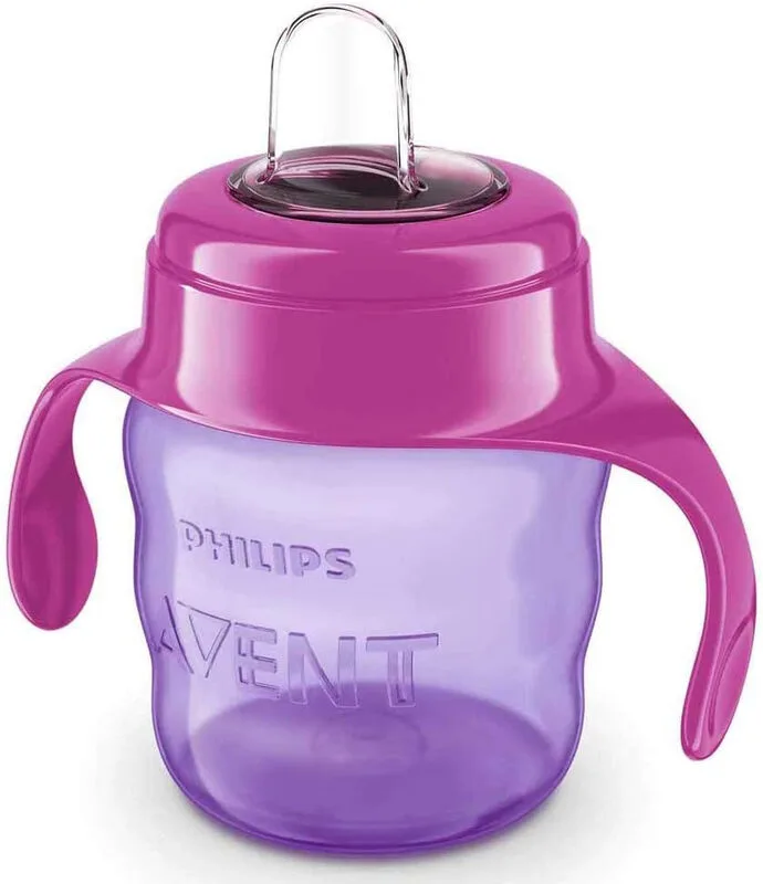 Avent Lekvrije Beker 200ml Roze 1 Stuk van Philips Avent – productfoto