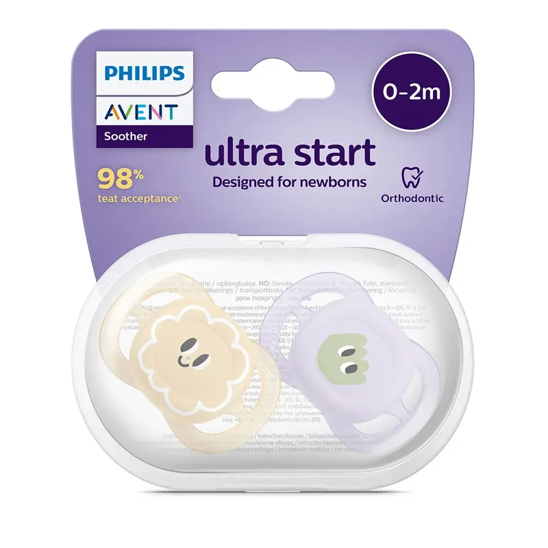Sucettes Ultra Start 2 Unités de Philips Avent – photo produit 2 sur 2