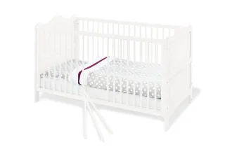 Babybett Kinderbett 'Florentina' von Pinolino in Weiß – Produktfoto 2 von 4