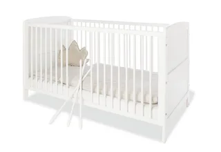 Babybett Kinderbett 'Viktoria' von Pinolino in Weiß – Produktfoto 2 von 4