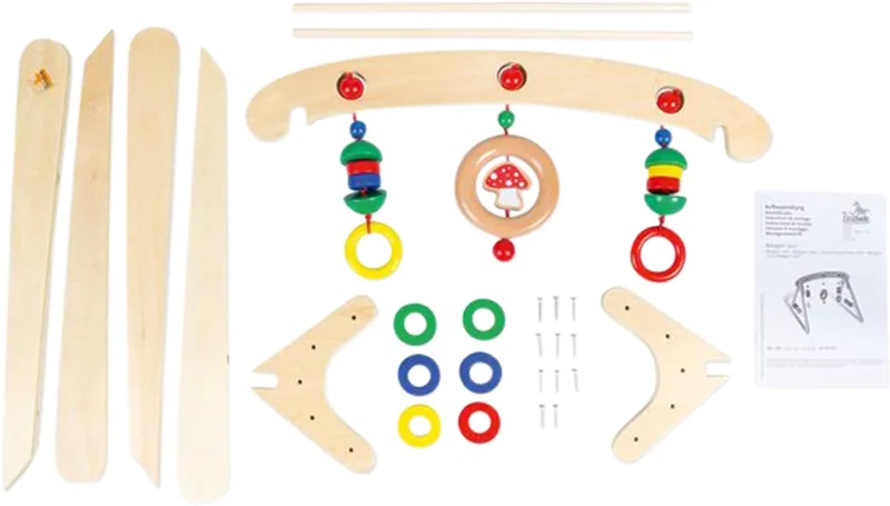 Houten Babygym Jane by Pinolino in Hout naturel – product photo