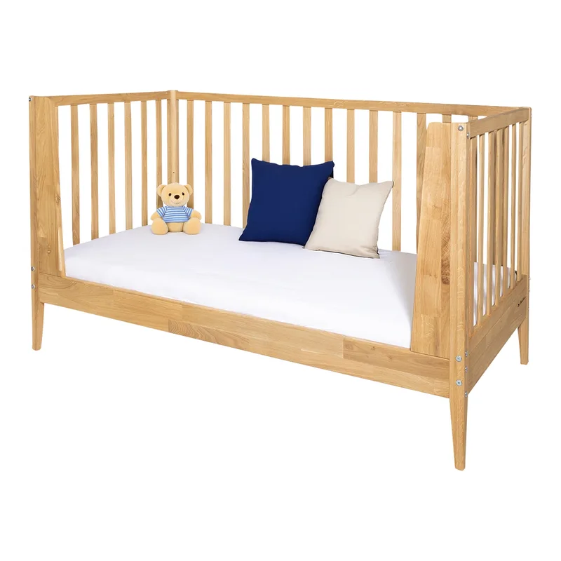 Kinderbett Alva 70 x 140 cm von Pinolino in Natur, 145 × 75 × 86 mm – Produktfoto 2 von 3