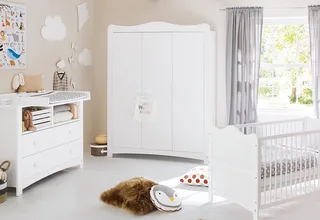 Kinderkleiderschrank Kleiderschrank 'Florentina' groß by Pinolino in White – product photo 3 of 3