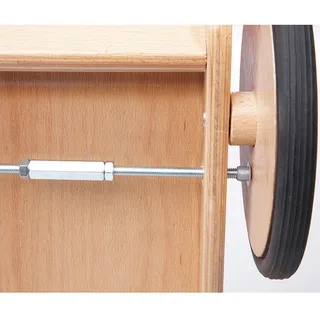 Lauflernwagen Uli aus Holz by Pinolino in White, 56 × 32 × 45 mm – product photo 2 of 2