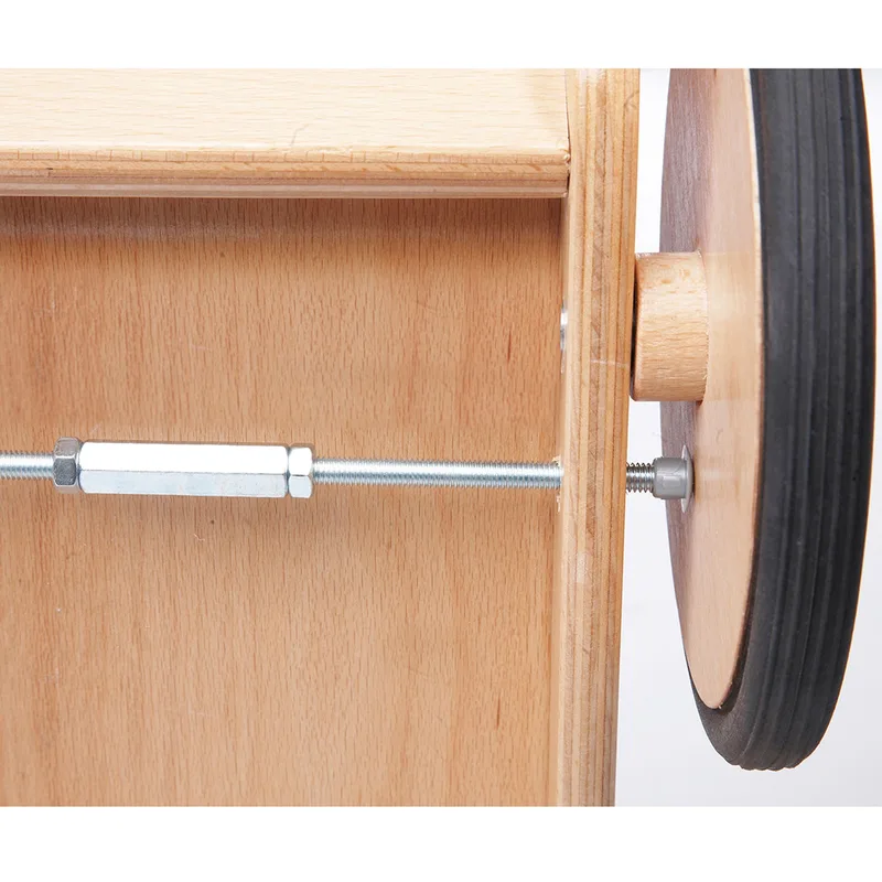 Lauflernwagen Uli aus Holz by Pinolino in White, 56 × 32 × 45 mm – product photo 2 of 2